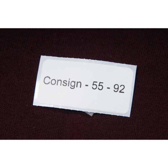 Bottega Veneta Men Long Sleeve Polo Sweater Size Large IT 50 Burgundy Red Wool - Picture 10 of 11